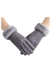 Gants Chauds Femmes,CIELLTE Gants dhiver pour Femmes,Gants Chauds Gants De Ski Gants Femme Touch éCran Hiver Plein Air Sport