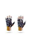 RFEGEF Femme Gants dhiver,Gants À Écran Tactile Motif De Feuille De Couleur Imprimé en 3D Gants Tricotés Dames Doux Coupe-Ve