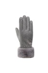 Gants Hiver Femme Gants DÉquitation Épais Pour Poignet En Peluche À Double Épaisseur Pour Femmes DHiver Gants Pour Écran Ta