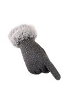 Gants Hiver Femme Gants DÉquitation Épais Pour Poignet En Peluche À Double Épaisseur Pour Femmes DHiver Gants Pour Écran Ta