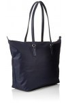 Tommy Hilfiger Poppy Tote Stp, Cabas femme, Bleu Corporate , 14x32x47 cm B x H T 
