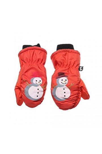 Gants Hiver 1Pair enfants enfants hiver gants chauds gants garçon fille ski ski snowboard épaissir garder la moufle chaude à 