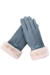 YJLGMM Hiver Tactile écran de Ski Gants de Ski de Cachemire Femme tricoté Gants dhiver en Cachemire tricoté Femmes Automne H