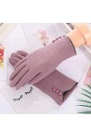 Femme Gants Gants Femme Hiver Écran Tactile Chaleur Et Velours Matelassé Gants Hiver Femme Équitation
