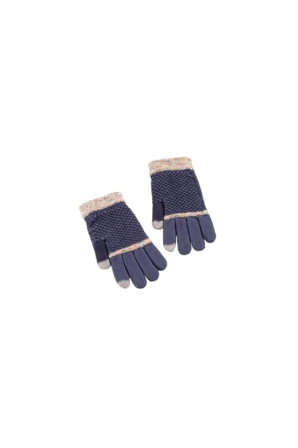 CABTRA Gants Tricotés Gants Tricotés Épais Pour LAutomne Et LHiver Pour Femmes Gants Chauds Pour LExtérieur