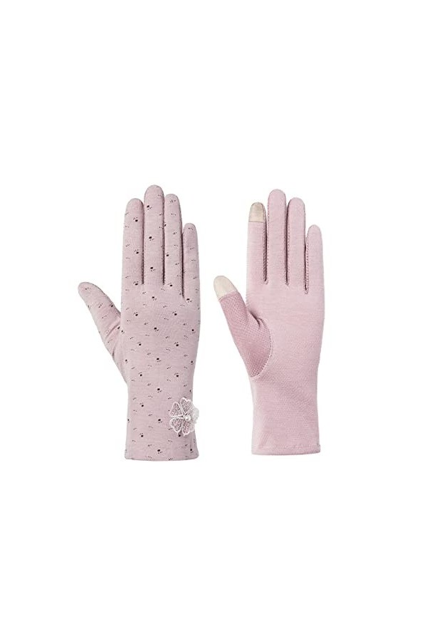 CABTRA Gants Respirants DÉté Parasol Extérieur Gants Pour Femmes Pour LÉquitation