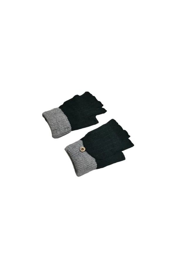 CABTRA Gants Chauds DHiver Gants De Tricot Épais Pour Femmes