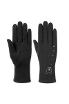 CABTRA Gants Gants DÉquitation Chauds Brodés Pour Femme Printemps Et Automne