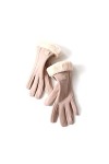 Barakara Gants dhiver Femmes, Gants Épais Chauds avec Doublure en Polaire, Gants à Écran Tactile, Gants de Conduite Coupe-ve