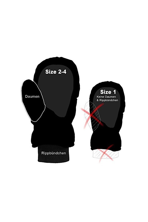 Barts Nylon Mitts Gants, Multicolore Candy 26 , Taille Unique Mixte bébé