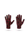 RFEGEF Femme Gants dhiver,Gants À Écran Tactile Motif De Dessins Animés Imprimés en 3D Gants Tricotés pour Dames Doux Coupe-
