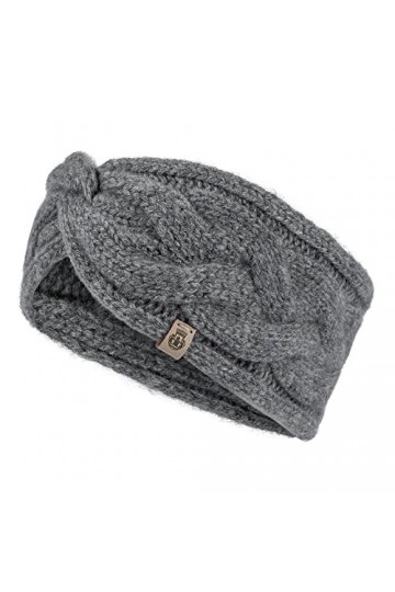 Roeckl Bandeau en Cachemire tressé Bonnet, Flanelle, Taille Unique Femme