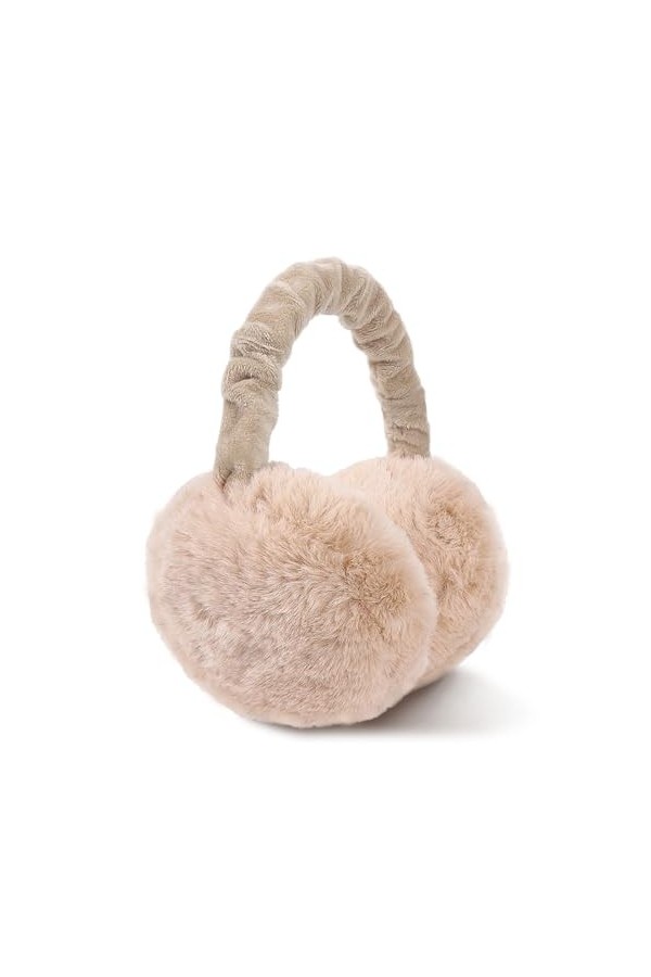 omitium Cache-oreilles dhiver - Pliable et réglable - En peluche - Doux et confortable - Pour lhiver - Pour homme et femme 