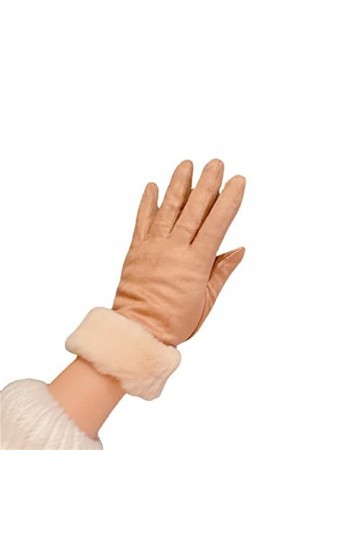 Femme Gants Gants DAutomne Et DHiver En Daim Pour Femmes Et Écran Tactile Épais En Velours Gants Chauds Et Coupe Vent Gants