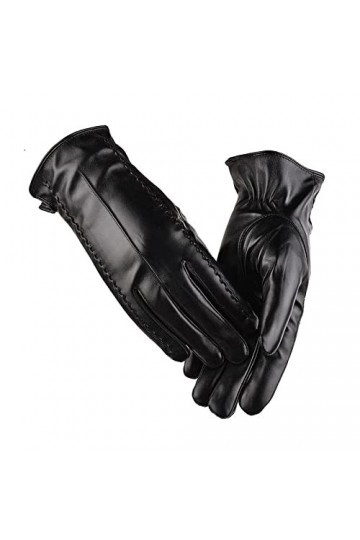 Gants Gants Femmes Automne Et Hiver Plus Velours Épaississement Gants De Voyage En Plein Air À Écran Tactile Chaud Noir