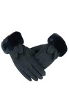 Gants Coupe Vent Gants en Molleton De Suède pour Femmes pour La Chaleur Et LÉpaississement De LAutomne Et De lhiver Plus U