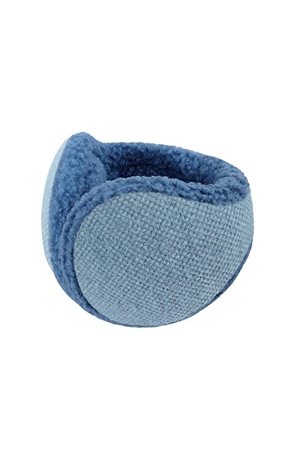 Cache-oreilles dhiver pour homme et femme - Cache-oreilles moelleux et chaud - Pliable - En tricot derrière la tête - Réglab