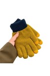 Yannaky Gants dhiver Gants Femelles Couples Chauds dhiver Mignon Écran Tactile À Rayures Froids Protection Extérieure Épais