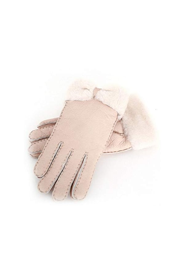 LUOXUEFEI Gants Hiver Femmes Gants Chauds Gants Dames Mitaines Rouge