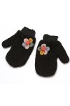 CABTRA Gants Gants Femme Gants Chauds Double Couche Automne Et Hiver