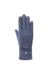 CABTRA Gants Femme Hiver Gants DÉquitation Chauds Et Épais