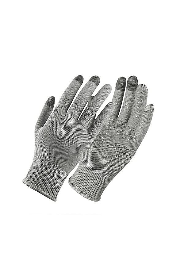 HJKOGH Gants de Cyclisme Crème Solaire Hommes et Femmes Été Extérieur Anti-Ultraviolet Conduite Écran Tactile antidérapant C
