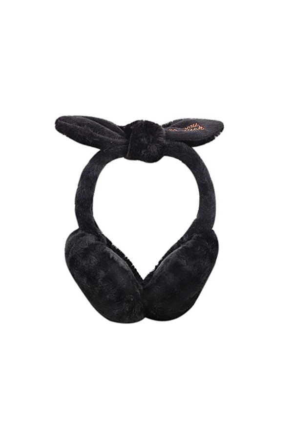 XINCHIA Cache-oreilles dhiver chaud en fausse fourrure duveteuse avec oreilles danimaux pour femmes et filles - Cache-oreil