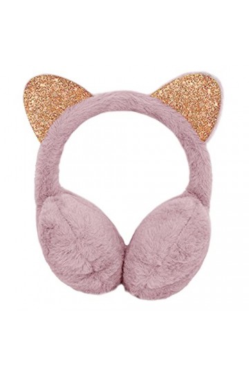 Cache-oreilles réglable en fausse fourrure de renard - Cache-oreilles en peluche épaisse - Chaud - Pour lhiver - Pour garçon