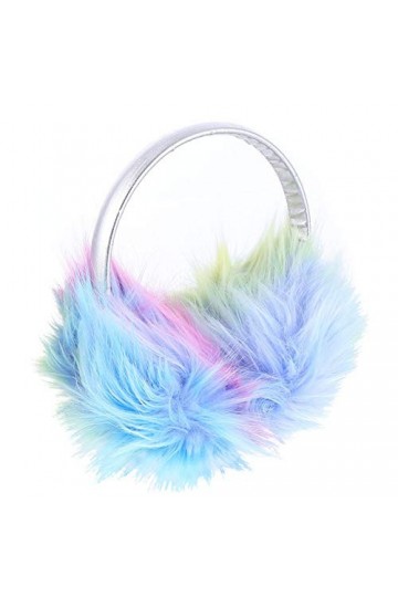 SOIMISS Cache-oreilles vert Hiver Chaud Moelleux Cache-oreilles pour Femmes Filles Noël en plein air Cache-oreilles, vert, 17