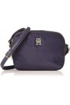 Tommy Hilfiger Sac Bandoulière Femme Poppy Crossover Petit Modèle, Bleu Space Blue , Taille Unique