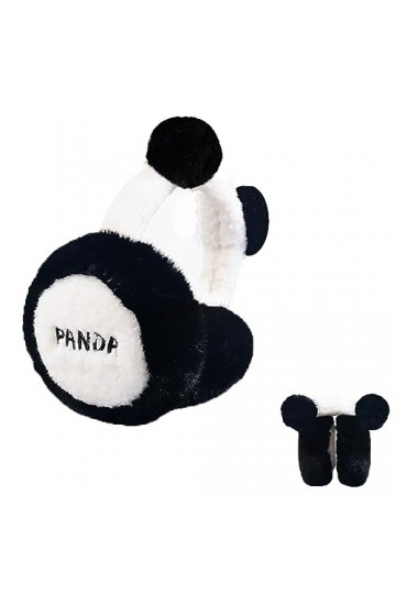 Cache-oreilles pour femmes Enfants Adultes Cache-oreilles dhiver pliable doux, coupe-vent peluche et polaire moelleuse Cache