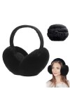 BNGXR Cache-Oreilles en Peluche Pliable, Chauffe-oreilles Hiver Chaud Couvre Unisexe Oreilles Earmuffs Réglables Doux, Anti F