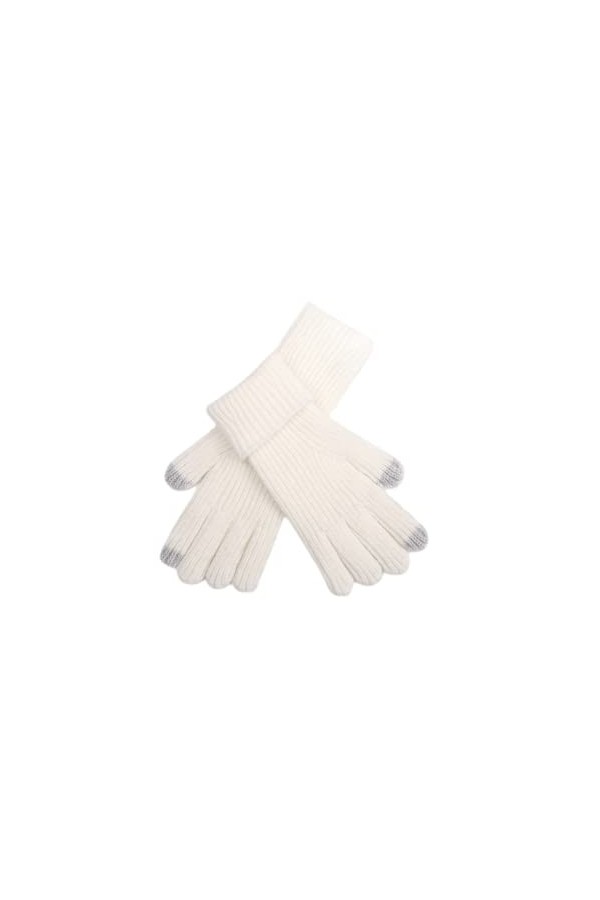CABTRA Gants Chauds Tricotés Épaissis Doux Gants De Dame