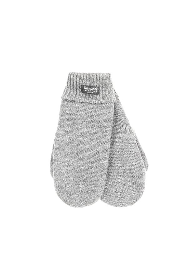 EEM moufles en 100% laine ou 100% coton, pour femmes avec une doublure de Thinsulate S/M