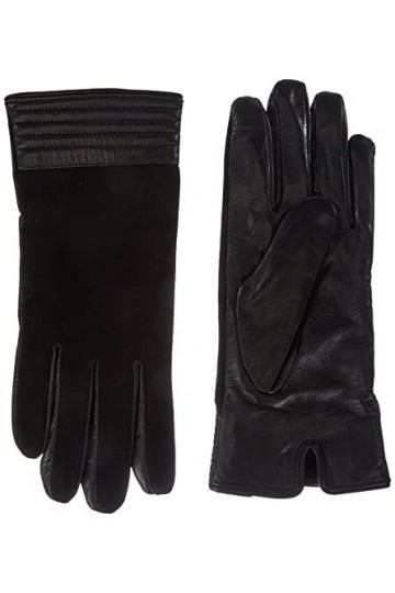 Unmade Copenhagen Cicium Gants, Noir, 7 Femme