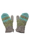 Freak Scene Moufles - Gants tricotés - Laine - turquoise-vert