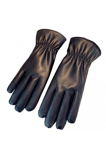 CAILIN Gants Gants en Cuir Femmes Hiver Plus Velours épaissie Chaleur, Coupe-Vent, imperméable à limperméabilisation et à Fr