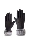 YDBTLBGH Gants Unisexe Gants DÉcran Tactile de Femme, Hiver Plus Garder Au Chaud Moufles Belle Étudiant À Vélo Thicken Gants