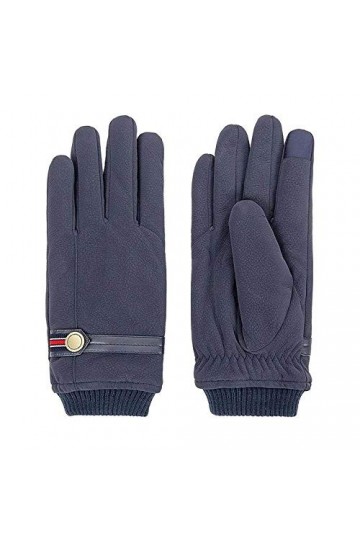 RFEGEF Femme Gants dhiver,Gants À Écran Tactile Gants Antidérapants DExtérieur en PU pour Hommes Marine Dames Doux Coupe-Ve
