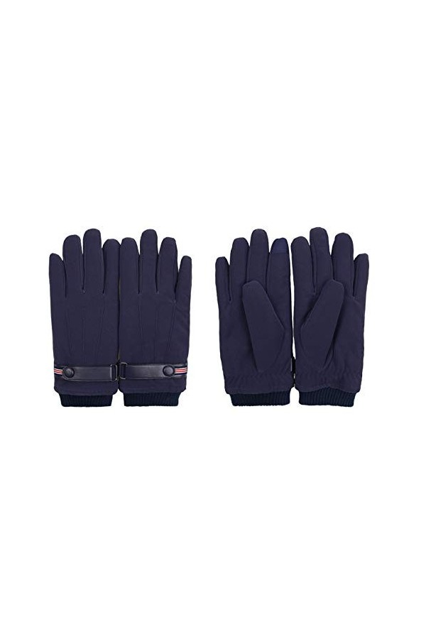RFEGEF Femme Gants dhiver,Gants À Écran Tactile Gants Antidérapants DExtérieur en PU pour Hommes Marine Dames Doux Coupe-Ve