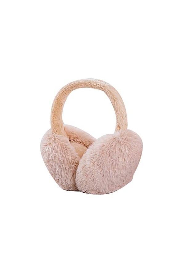 ISAKEN Cache-Oreilles pour Hiver Cache Oreille Femme, Earmuffs Cache-Oreilles Thermiques Peluche Cache Oreilles Accessoire d