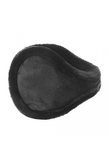 BOTCAM Cache-oreilles chauds dhiver pour homme et femme, Noir , taille unique