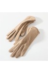 Yannaky Gants dhiver Gants Chauds Dames Velours dhiver Épaississement Automne-A2