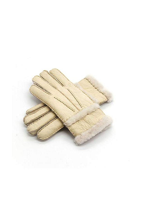 LUOXUEFEI Gants Gants Chauds DHiver Pour Femmes Mitaines Épaisses DExtérieur Gants Dames Noirs