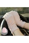 Jjshueryg Moufles de Protection Solaire à Double Couche en Dentelle pour Dames de Printemps et dété, Gants antidérapants pou