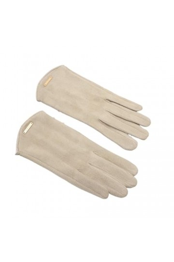 ERICAT Gants chauds for écran tactile for femmes, fins, couleur unie, simples, cyclisme, coupe-vent, automne et hiver Color 