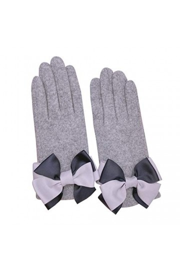 CAILIN Gants Gants de Cachemire Imitation Hiver Plus Velours épais Archet Chaud écran Tactile Gants Cyclisme Gants et moufles