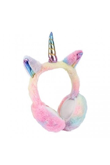 ABOOFAN Cache-oreilles Enfants Cache-Oreilles Licorne Cache-Oreilles en Peluche Cache-Oreilles Dhiver Cache-Oreilles pour Te
