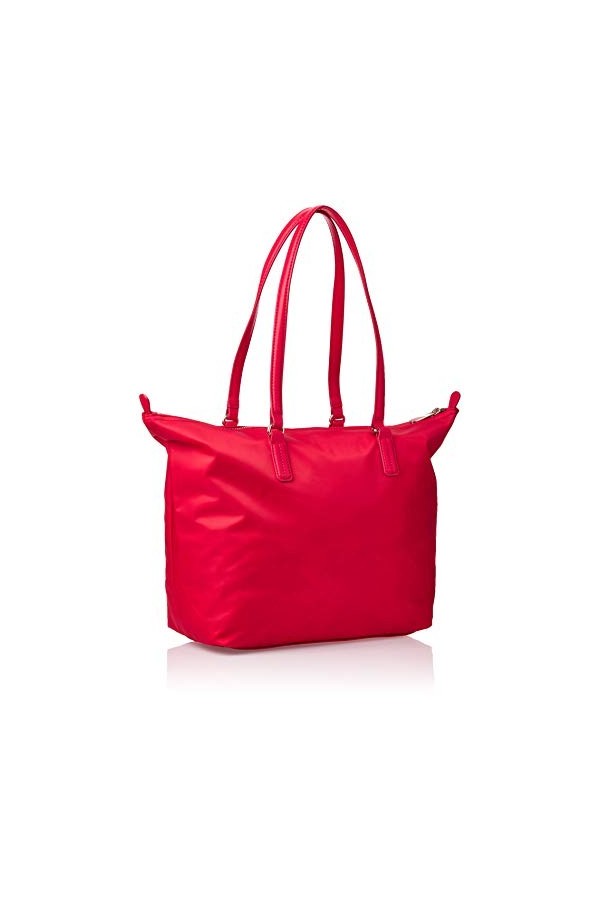 Tommy Hilfiger Poppy Tote, Cabas femme, Rouge Tommy Red , 14x32x47 cm B x H T 