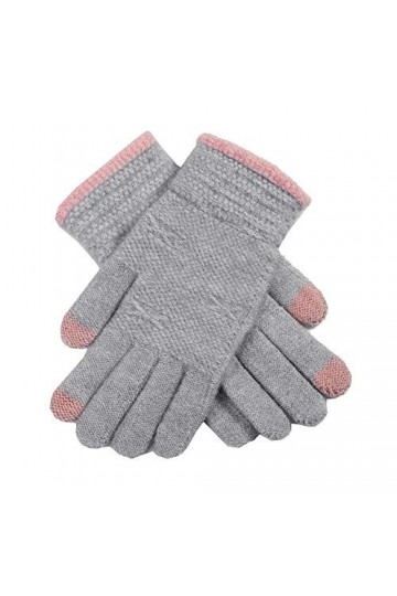 FUFU Moufles Courir Gants Thermiques Réchauffez Doublure Anti-dérapant Gants De Conduite Gants dhiver Hommes Femmes for Spor